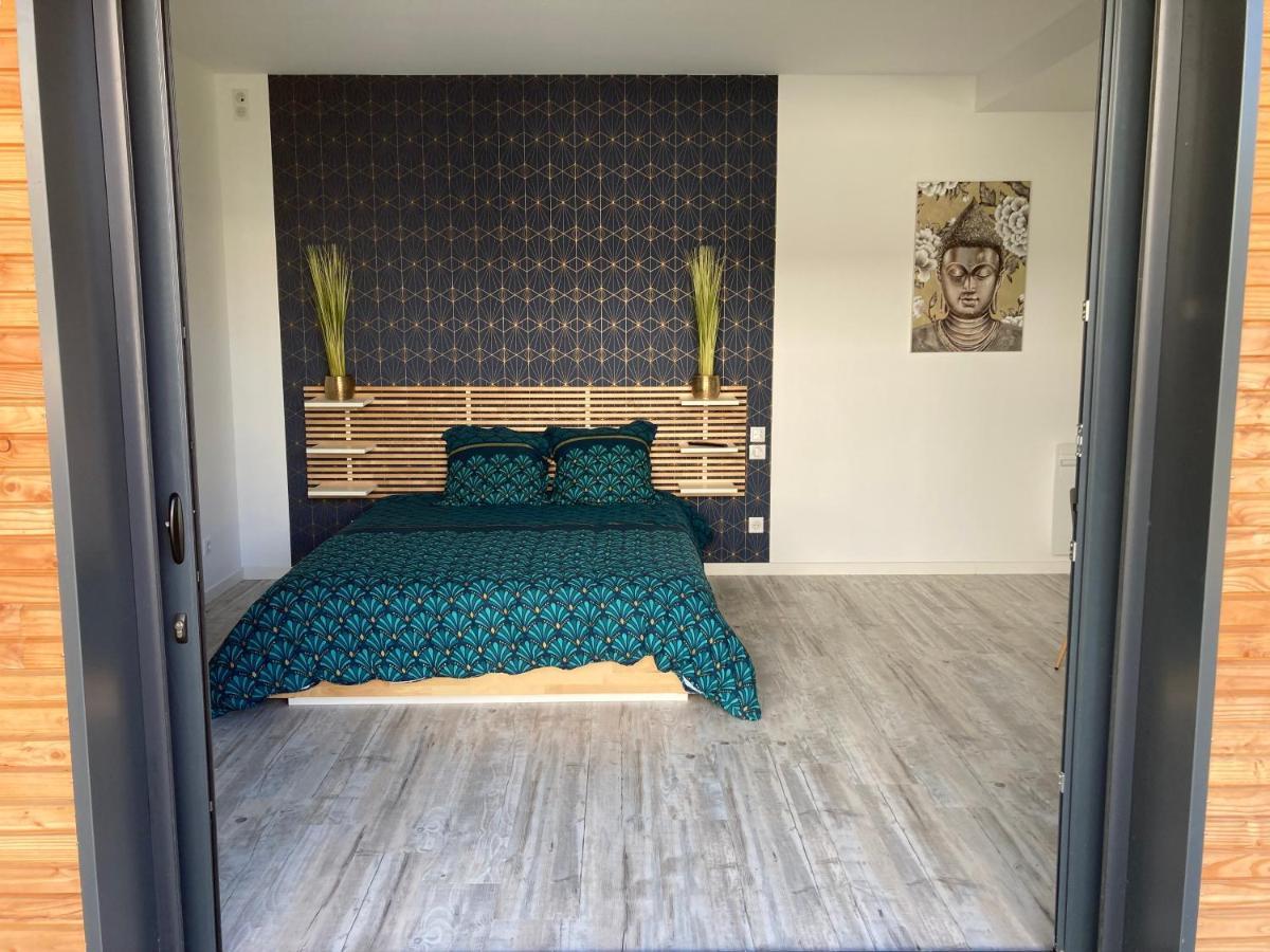 Adorable Studio D'Hote Zen Et Paisible Les Gonds Bagian luar foto